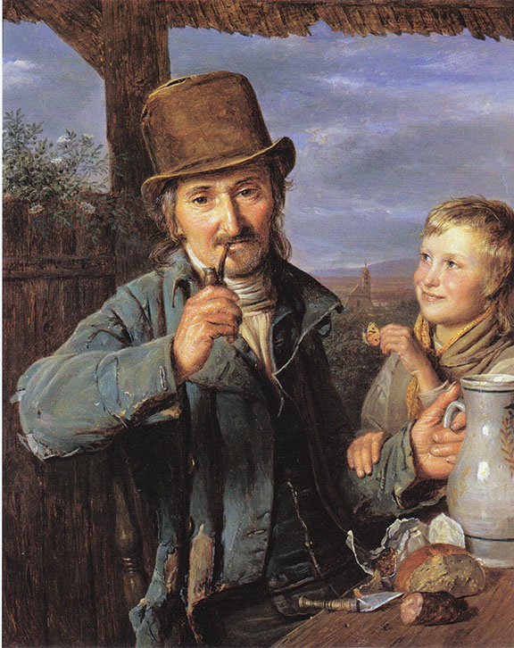 The Day Labourer with his Son